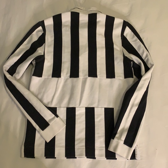 Reebok Classic Rugby Striped Long Sleeve Shirt - Picture 8 of 12